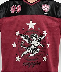 Empyre Big World Maroon Football Jersey
