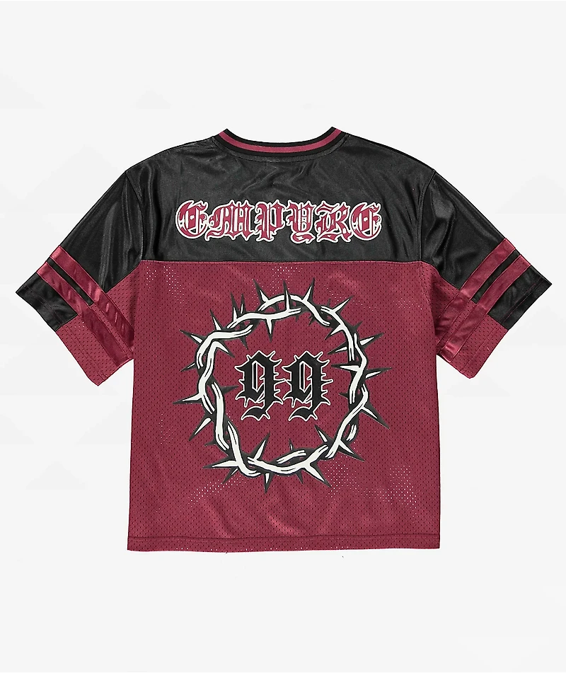 Empyre Big World Maroon Football Jersey