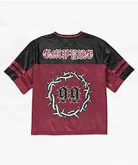 Empyre Big World Maroon Football Jersey