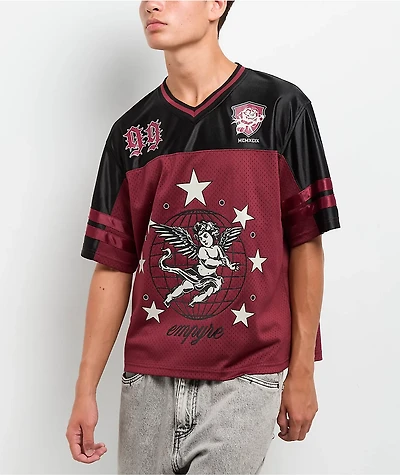 Empyre Big World Maroon Football Jersey