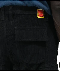Empyre Black Corduroy Cargo Skate Pants