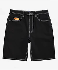 Empyre Black Denim Skate Shorts