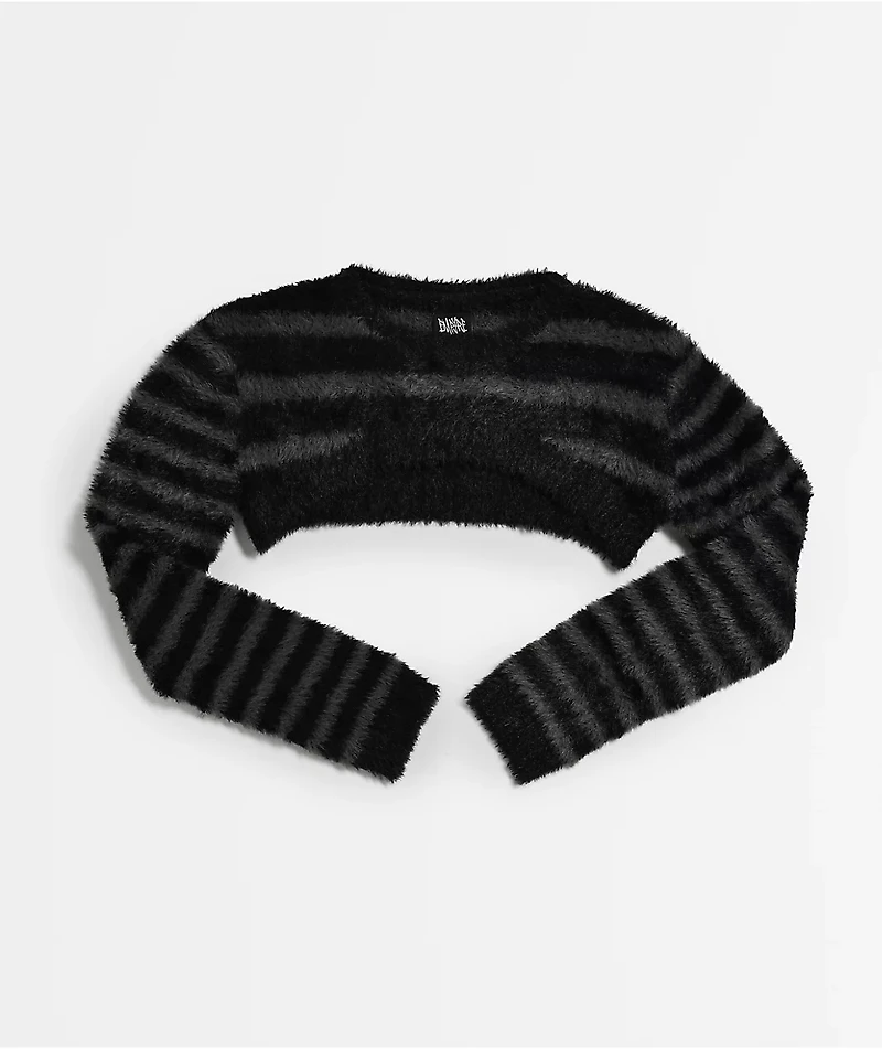 Empyre Black Stripe Shrug Sweater