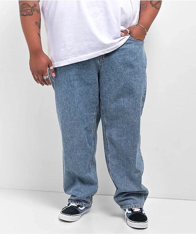 Empyre Blake Blue Wash Ultra Loose Skate Jeans MainPlace Mall