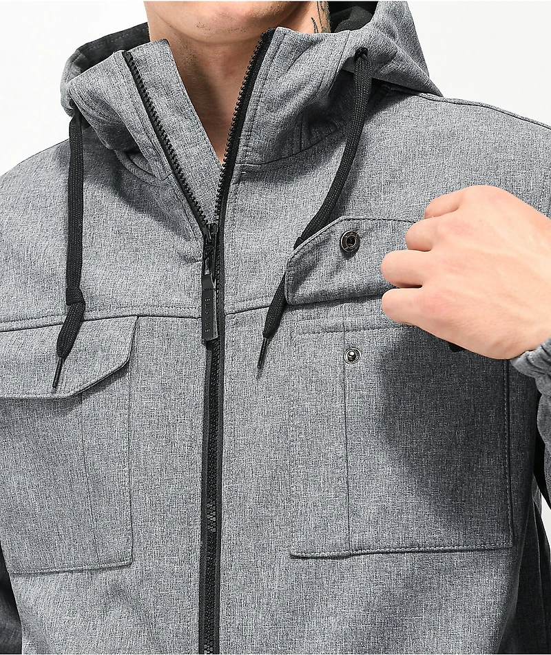Empyre Blizzard Grey & Black 10K Snowboard Jacket