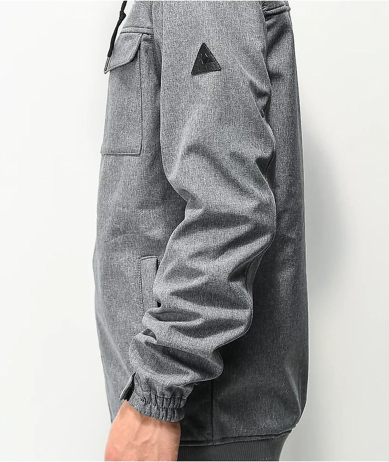 Empyre Blizzard Grey & Black 10K Snowboard Jacket
