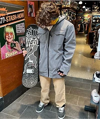 Empyre Blizzard Grey 10K Snowboard Jacket 2023