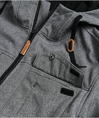 Empyre Blizzard Grey 10K Snowboard Jacket