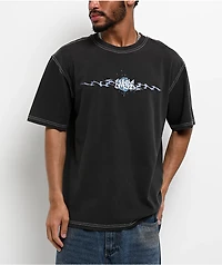 Empyre Blue Dragon Charcoal Wash Boxy T-Shirt