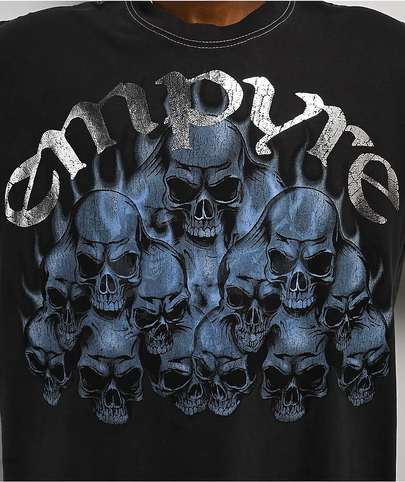 Empyre Blue Sky Black Wash T-Shirt