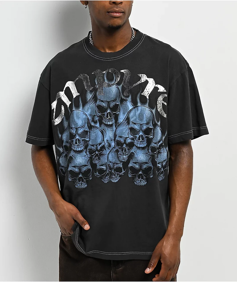 Empyre Blue Sky Black Wash T-Shirt