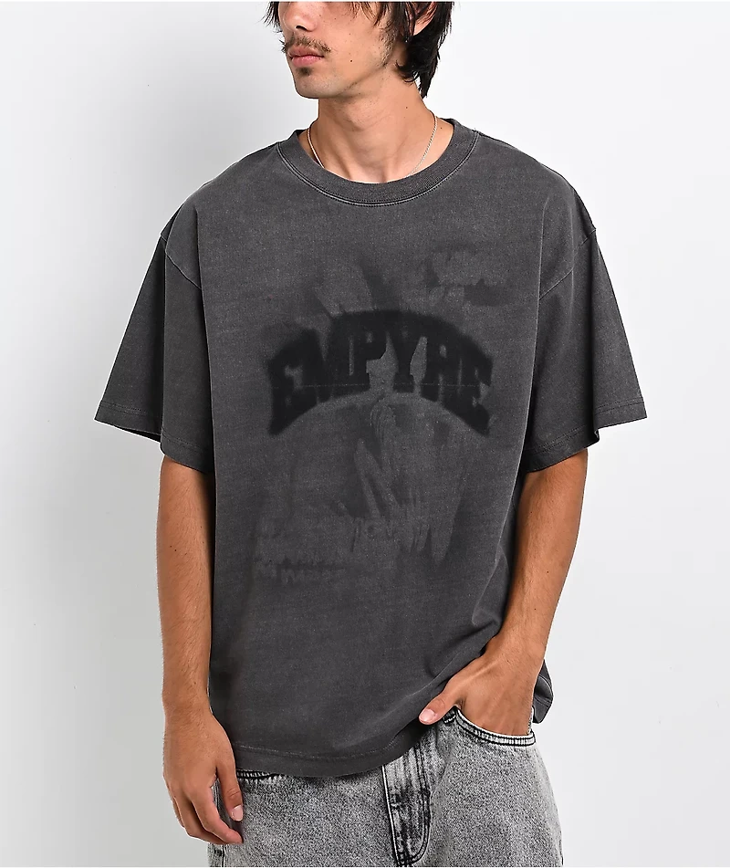 Empyre Blurry Memories Grey Wash T-Shirt