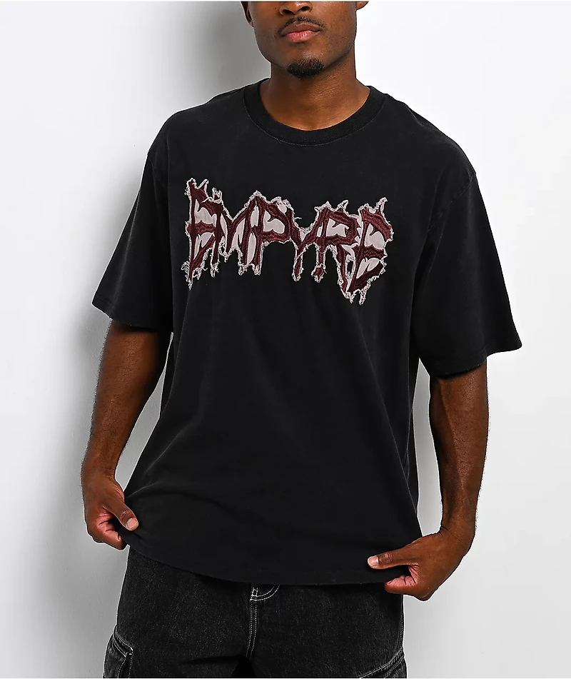 Empyre Bone Forest Black Wash T-Shirt