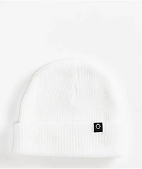 Empyre Bonus Slouch White Beanie