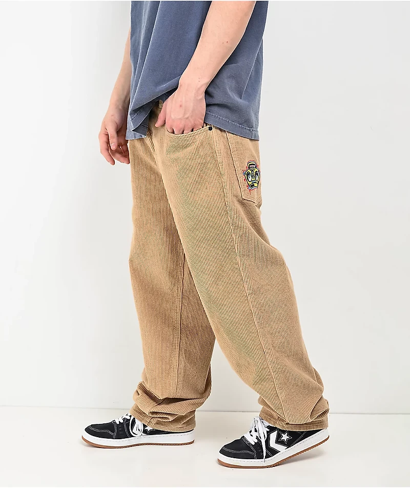 Empyre Boom Box Khaki Corduroy Skate Pants