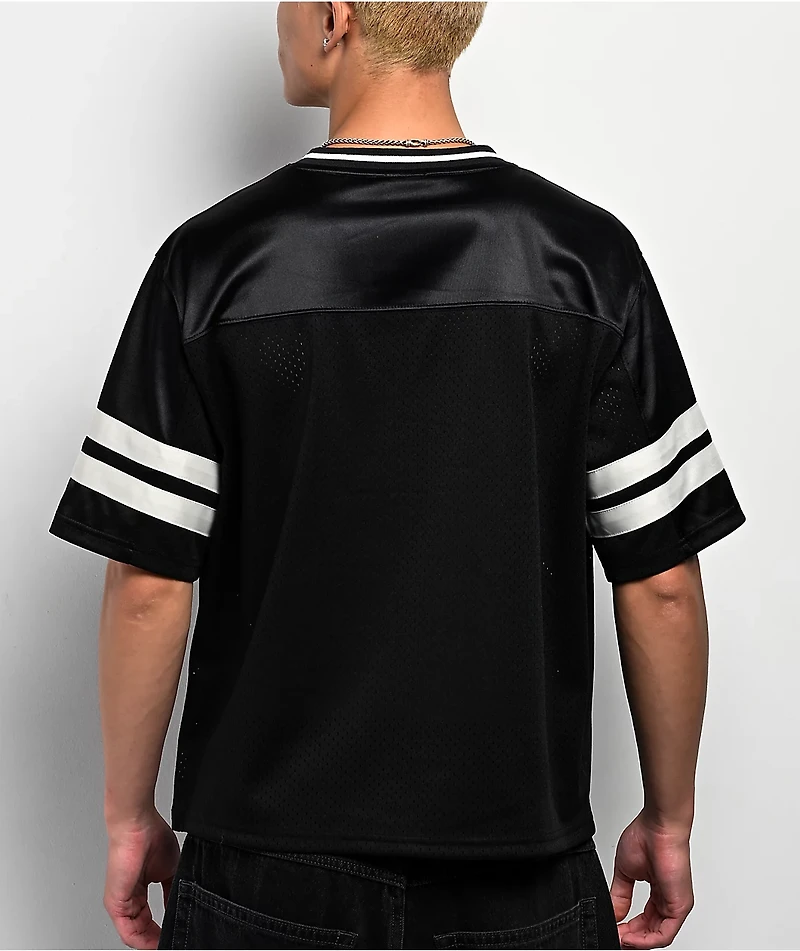 Empyre Bootleg Black Crop Football Jersey