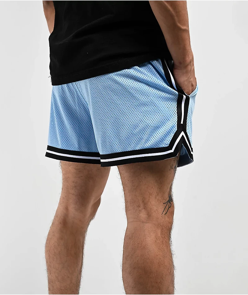 Empyre Bounce Blue Mesh Shorts