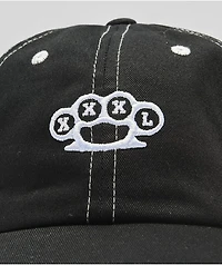 Empyre Brass Black Strapback Hat