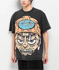 Empyre Bro Big Head Washed Black T-Shirt