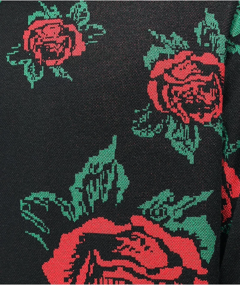 Empyre Brock Rose Black Sweater