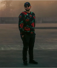 Empyre Brock Rose Black Sweater