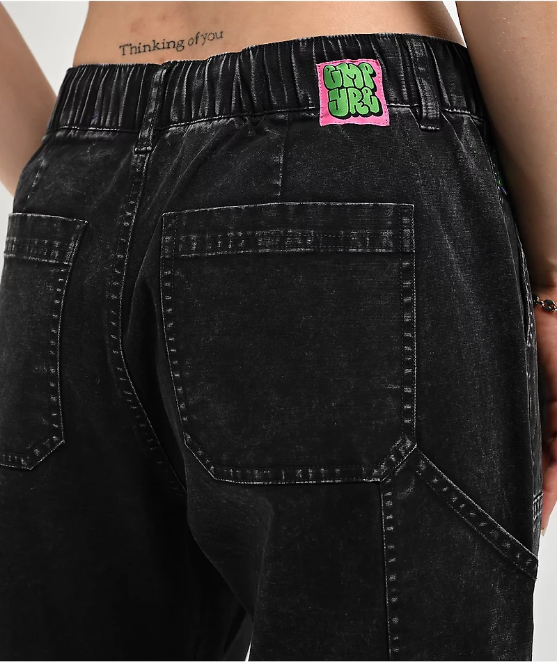 Empyre Brooke Black Wash Carpenter Jeans