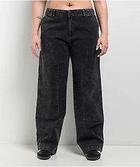 Empyre Brooke Black Wash Carpenter Jeans