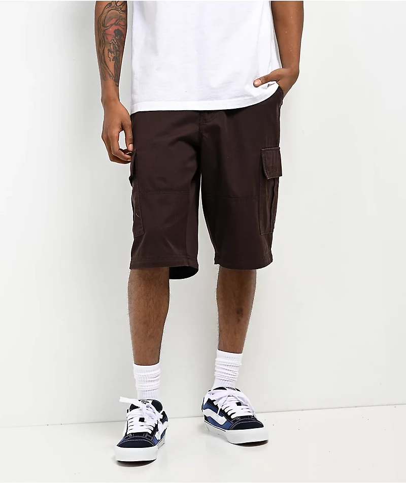 Empyre Brown Zip Off Cargo Skate Pants