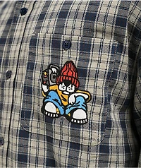 Empyre Browser Tan Flannel Shirt