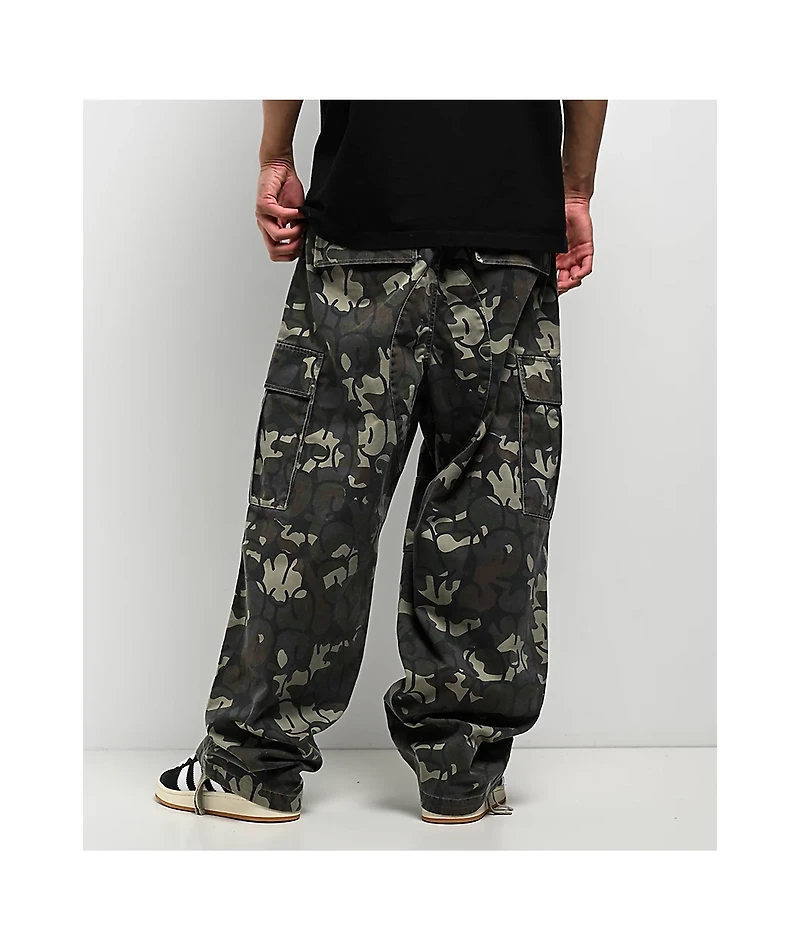 Empyre Bubble Camo Ultra Loose Cargo Pants