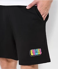 Empyre Bubble Letter Black Shorts