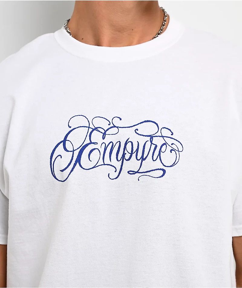 Empyre Buds And Roses White T-Shirt