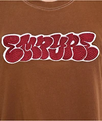 Empyre Bulldog Quarterback Brown Boxy T-Shirt