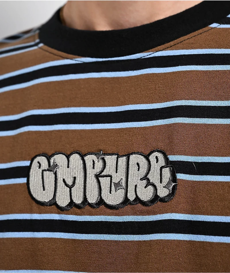 Empyre Burner Brown Knit T-Shirt