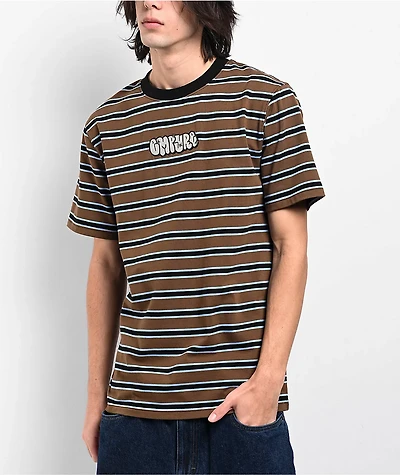 Empyre Burner Brown Knit T-Shirt