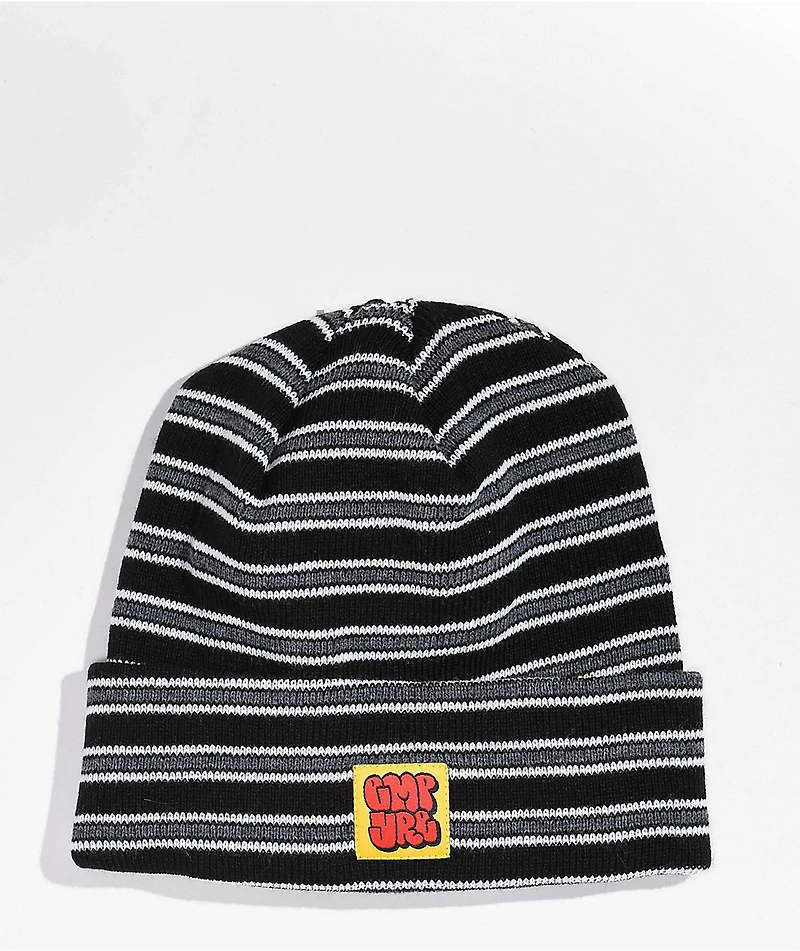 Empyre Burner Grey & Black Stripe Beanie