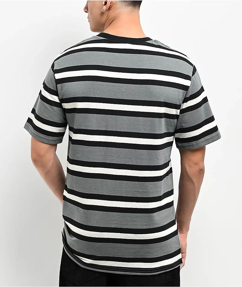 Empyre Burner Knit Green Stripe T-Shirt