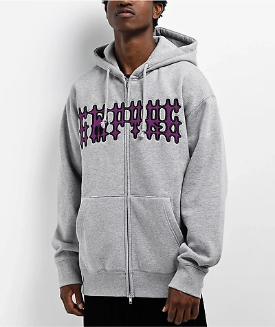 Empyre Cage Grey Zip Hoodie