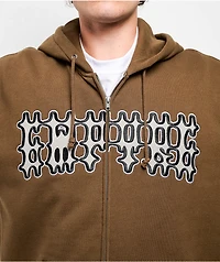 Empyre Cage Match Brown Zip Hoodie