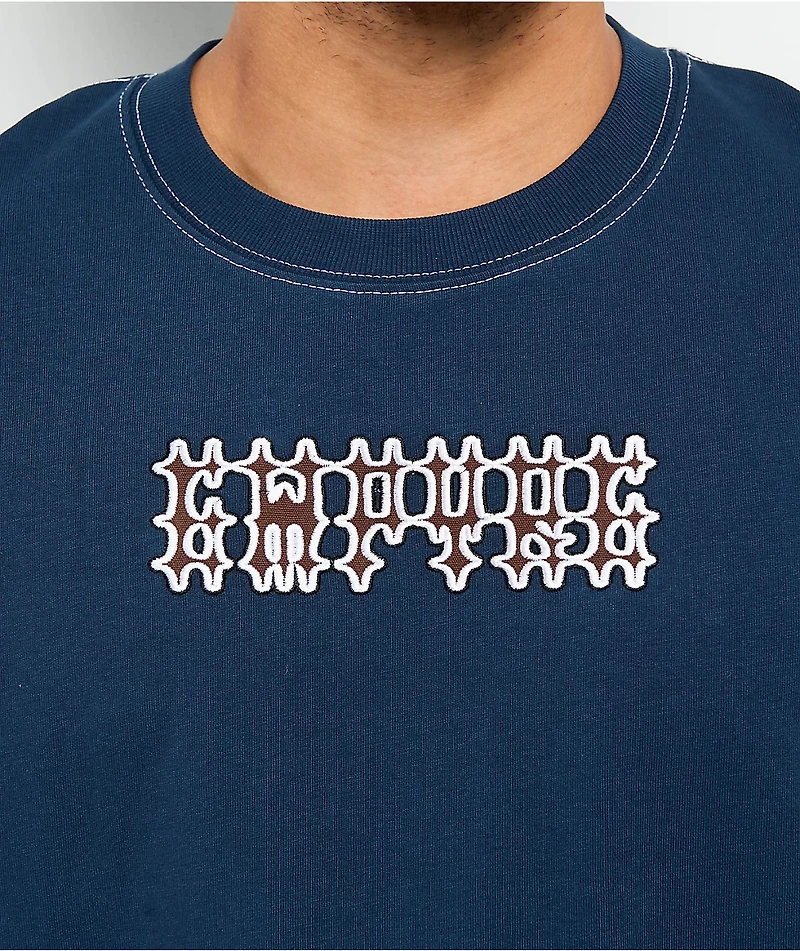 Empyre Cage Match Navy Long Sleeve T-Shirt