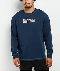 Empyre Cage Match Navy Long Sleeve T-Shirt