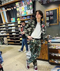 Empyre Camo Cargo Loose Fit Skate Pants