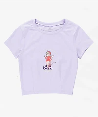 Empyre Can't Handle The Heat Purple Baby T-Shirt
