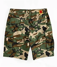 Empyre Cargo Loose Fit Camo Skate Shorts