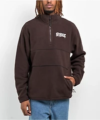 Empyre Carter Brown Quarter Zip Sweatshirt