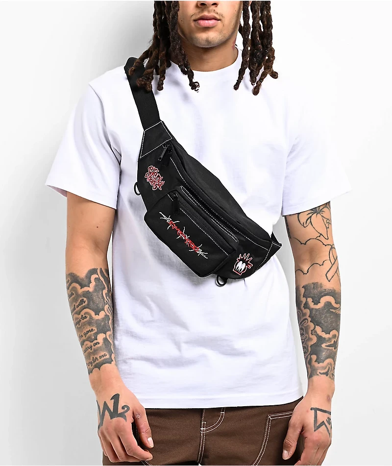 Empyre Casper Black Fanny Pack
