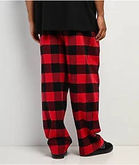 Empyre Cats Red Plaid Lounge Pants