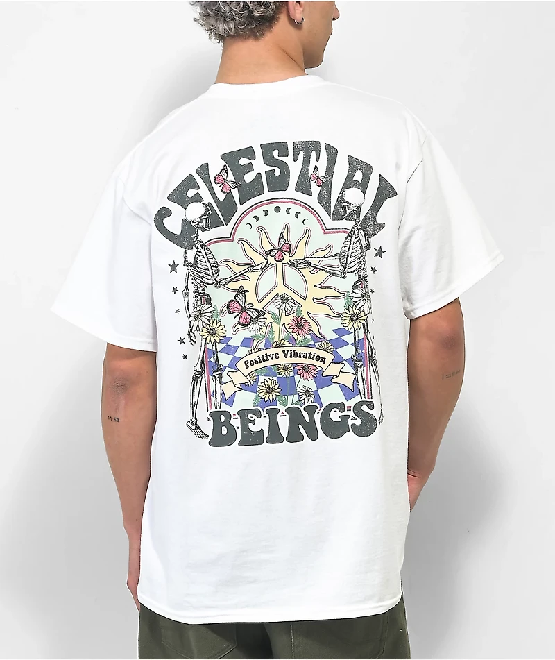 Empyre Celestial Beings White T-Shirt