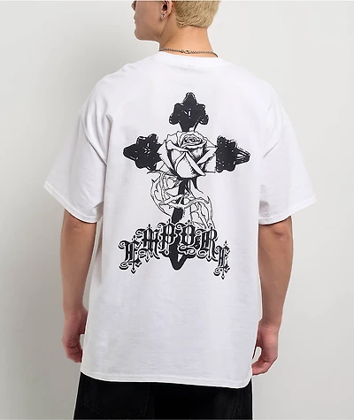 Empyre Centered White T-Shirt