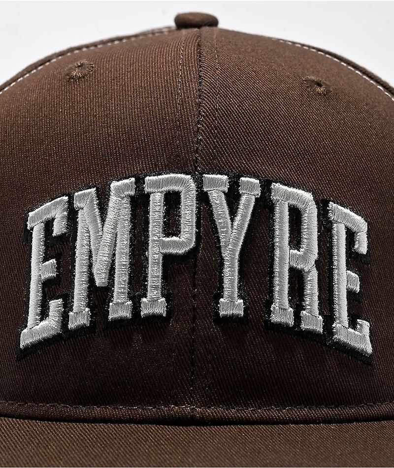 Empyre Central Brown Snapback Hat
